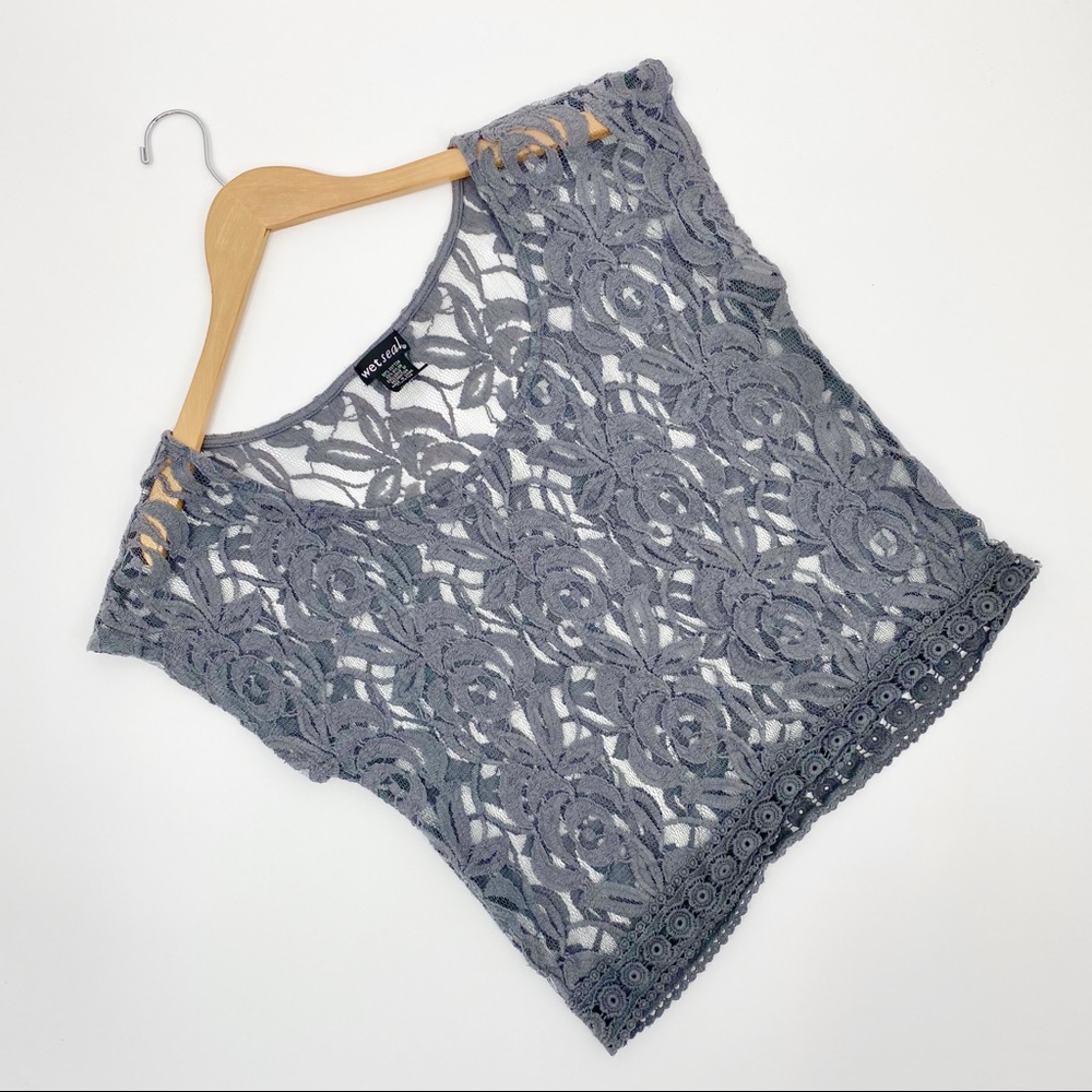 Boho Festival Crochet Lace Top Bundle X 3 SZ S/M - Picture 13 of 16